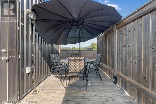 70 Plains Road W Unit# 46, Burlington, ON - Outdoor With Deck Patio Veranda With Exterior