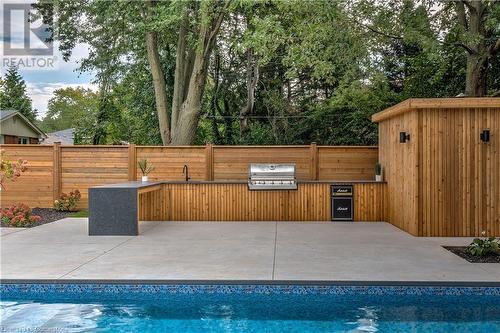 298 Strathcona Drive, Burlington, ON - Outdoor With In Ground Pool