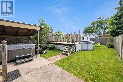 552 Quebec Street, Hamilton, ON - Outdoor With Backyard