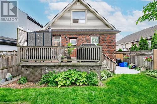 187 Grenfell Street, Hamilton, ON - Outdoor With Deck Patio Veranda With Exterior