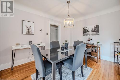 187 Grenfell Street, Hamilton, ON - Indoor Photo Showing Dining Room