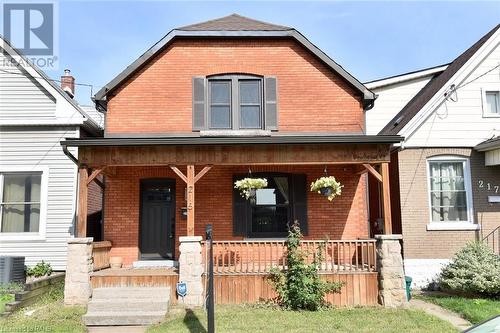 215 Rosslyn Avenue N, Hamilton, ON - Outdoor With Deck Patio Veranda