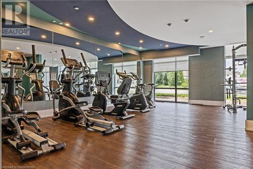 460 Dundas Street E Unit# 607, Hamilton, ON - Indoor Photo Showing Gym Room