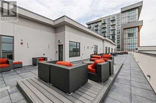 460 Dundas Street E Unit# 607, Hamilton, ON - Outdoor With Deck Patio Veranda With Exterior