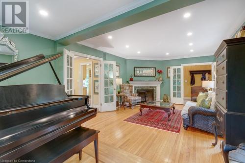 676 King Road, Burlington, ON - Indoor Photo Showing Living Room With Fireplace