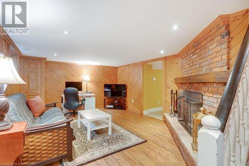 676 King Road, Burlington, ON - Indoor Photo Showing Living Room With Fireplace