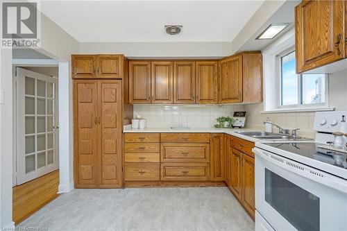 162 Prince Charles Drive, Georgetown, ON - Indoor Photo Showing Kitchen With Double Sink