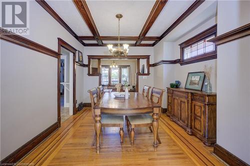 166 Ottawa Street S, Hamilton, ON - Indoor Photo Showing Dining Room