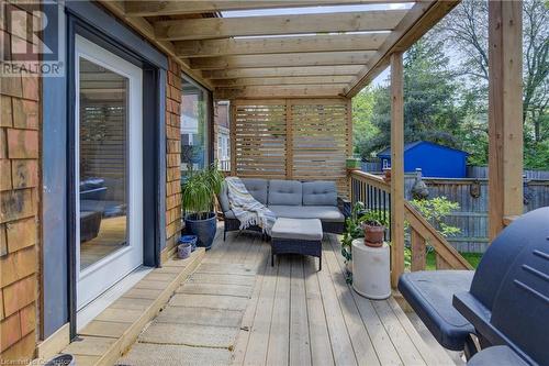 166 Ottawa Street S, Hamilton, ON - Outdoor With Deck Patio Veranda With Exterior