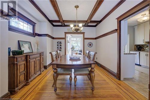 166 Ottawa Street S, Hamilton, ON - Indoor Photo Showing Dining Room