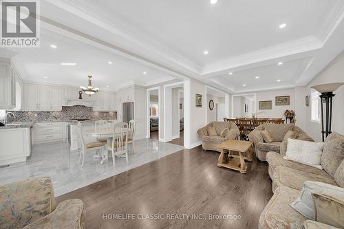 105 Mckenzie Way, Bradford West Gwillimbury (Bradford), ON - Indoor Photo Showing Living Room With Fireplace