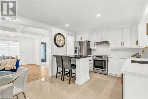 262 Barton Street, Stoney Creek, ON - Indoor Photo Showing Kitchen With Upgraded Kitchen