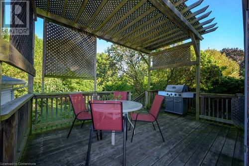 1041 Shepherd'S Drive, Burlington, ON - Outdoor With Deck Patio Veranda With Exterior