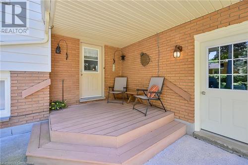 1 Eden Place, Simcoe, ON - Outdoor With Deck Patio Veranda With Exterior