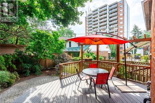 129 Ray Street S, Hamilton, ON - Outdoor With Deck Patio Veranda