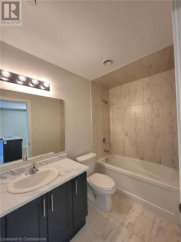 4PC Bathroom - 600 North Service Road Unit# 424, Hamilton, ON - Indoor Photo Showing Bathroom