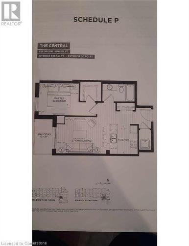 Floor Plan - 600 North Service Road Unit# 424, Hamilton, ON - Other