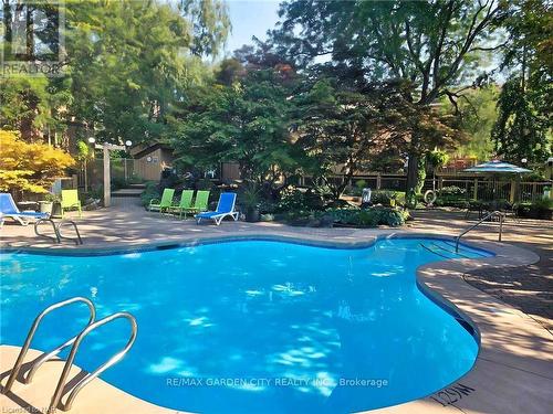 54 - 178 Scott Street, St. Catharines (Lakeport), ON - Outdoor With In Ground Pool With Backyard