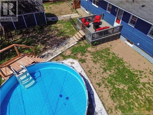 1036 Mollins Drive, Saint John, NB - Outdoor With Above Ground Pool