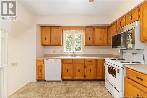 297 Wright Street, Fredericton, NB - Indoor Photo Showing Kitchen With Double Sink