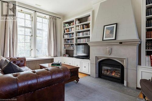 120 Aberdeen Avenue, Hamilton, ON - Indoor Photo Showing Living Room With Fireplace