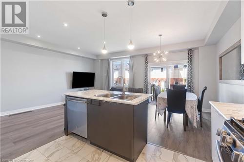 11 Pinot Crescent, Stoney Creek, ON - Indoor Photo Showing Kitchen With Double Sink