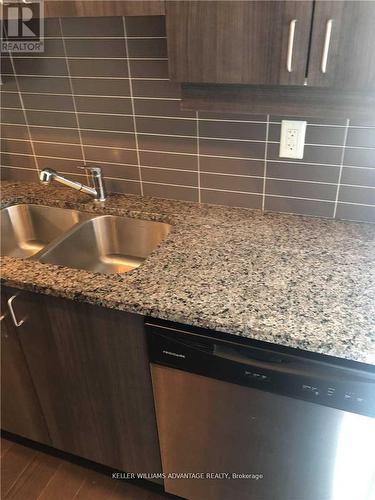 1113 - 1185 The Queensway, Toronto (Islington-City Centre West), ON - Indoor Photo Showing Kitchen With Double Sink