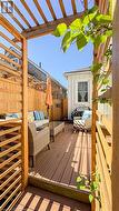 Back deck pergola. - 