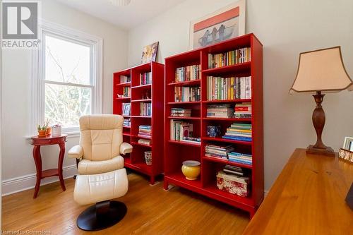 Bedroom 1 which is currently a den. - 462 Charlton Avenue W, Hamilton, ON - Indoor Photo Showing Office