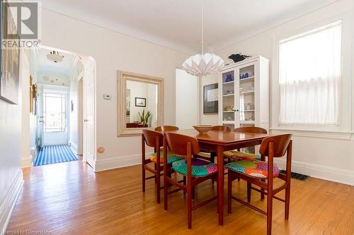 Dining room. - 462 Charlton Avenue W, Hamilton, ON - Indoor Photo Showing Dining Room