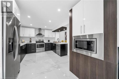 56 Frederick Avenue, Hamilton, ON - Indoor Photo Showing Kitchen With Upgraded Kitchen