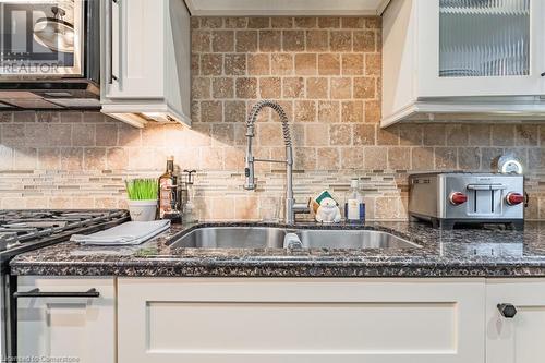 98 Sherman Avenue S, Hamilton, ON - Indoor Photo Showing Kitchen With Double Sink