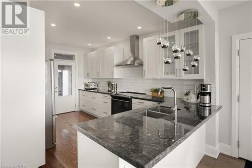 2952 North Shore Drive, Lowbanks, ON - Indoor Photo Showing Kitchen With Double Sink With Upgraded Kitchen