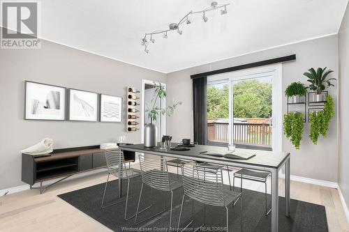 1184 Elm Avenue, Windsor, ON - Indoor Photo Showing Dining Room