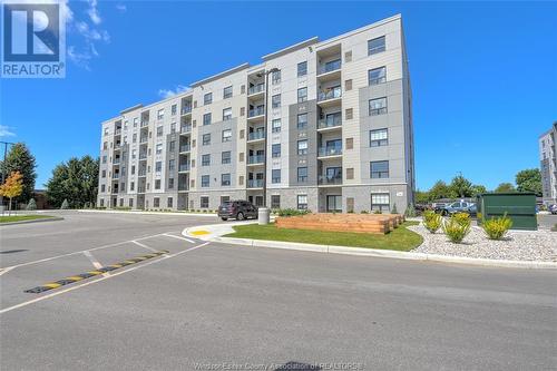 190 Main Street Unit# 301, Kingsville, ON - Outdoor With Balcony With Facade