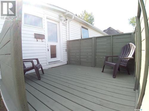 116 Ansley Street, Rouleau, SK - Outdoor With Deck Patio Veranda With Exterior