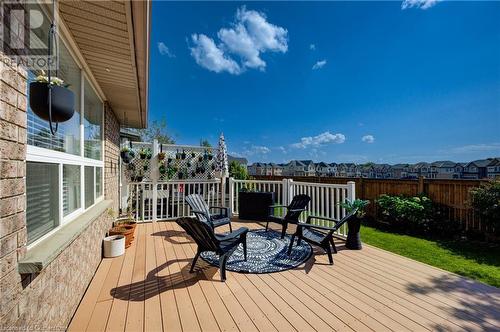 35 Green Vista Drive, Cambridge, ON - Outdoor With Deck Patio Veranda With Exterior