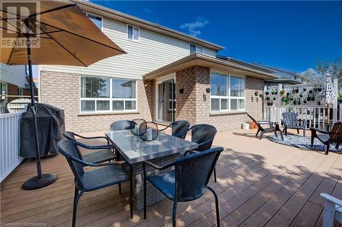 35 Green Vista Drive, Cambridge, ON - Outdoor With Deck Patio Veranda With Exterior