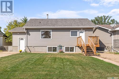 1110 Caribou Street W, Moose Jaw, SK - Outdoor With Deck Patio Veranda With Exterior