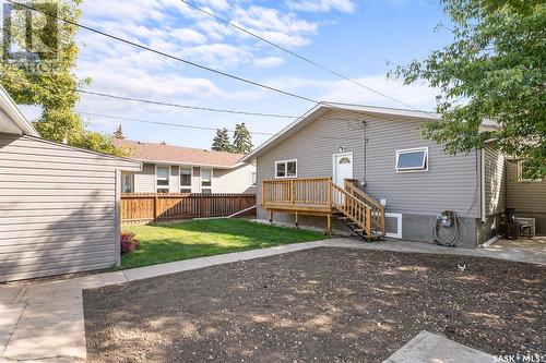 1110 Caribou Street W, Moose Jaw, SK - Outdoor With Deck Patio Veranda With Exterior