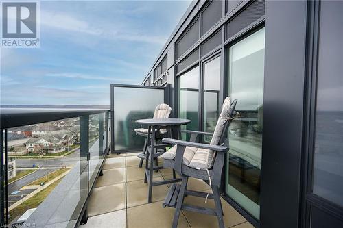 3210 Dakota Common Unit# A907, Burlington, ON - Outdoor With Balcony With View With Exterior