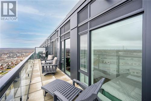 3210 Dakota Common Unit# A907, Burlington, ON - Outdoor With Balcony With View With Exterior