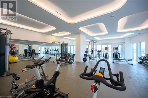 3210 Dakota Common Unit# A907, Burlington, ON - Indoor Photo Showing Gym Room