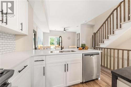 720 Grey Street Unit# 11, Brantford, ON - Indoor Photo Showing Kitchen With Double Sink