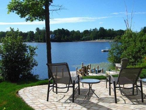 Terrasse - 155 Mtée Casino, Saint-Calixte, QC - Outdoor With Body Of Water With View