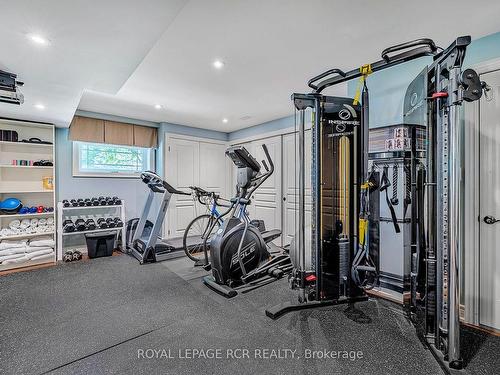 56 Sandbanks Dr, Richmond Hill, ON - Indoor Photo Showing Gym Room