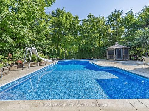 56 Sandbanks Dr, Richmond Hill, ON - Outdoor With In Ground Pool With Backyard