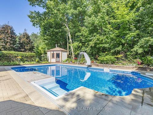 56 Sandbanks Dr, Richmond Hill, ON - Outdoor With In Ground Pool With Backyard