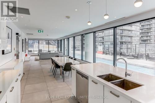 608 - 55 Ontario Street, Toronto, ON - Indoor Photo Showing Kitchen With Double Sink With Upgraded Kitchen