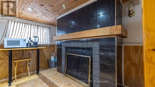 107 Seaborn Road, Brampton (Madoc), ON - Indoor With Fireplace